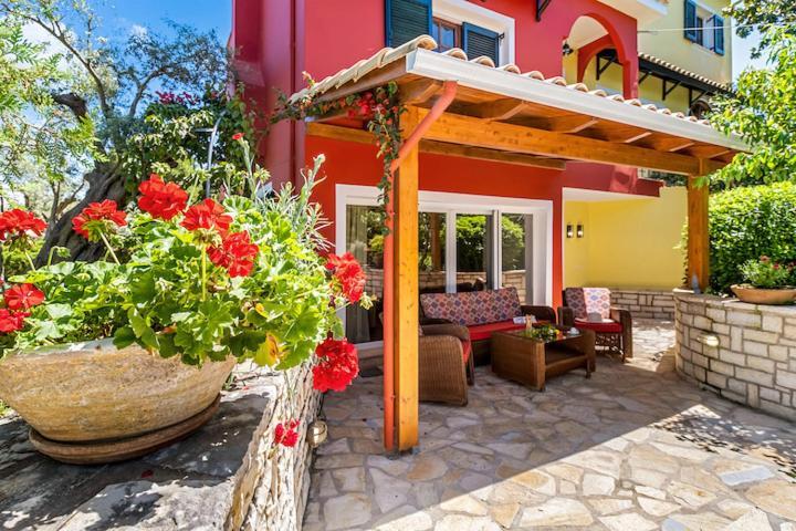 Poly'S Villa Lefkada Apolpaina Exterior foto